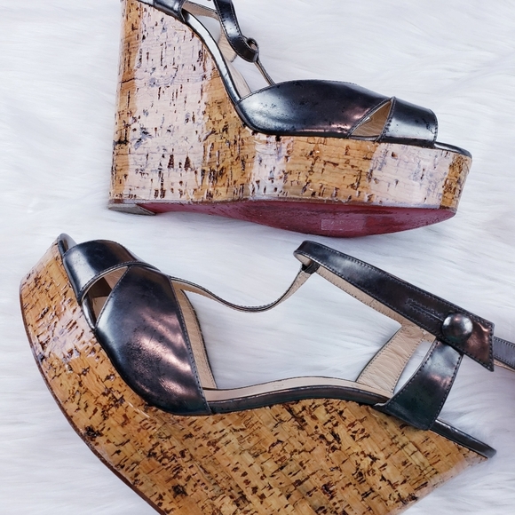 Christian Louboutin Marina Liege wedges - Picture 2 of 14